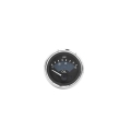 52mm 0-70 PSI Oil Pressure Gauge, Black Bezel for Type 2