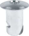 ALLSTAR PERFORMANCE ALL19173 Oval Head Allen Fasteners 7/16.500in 50pk Aluminum ALL19173