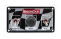 QUICKCAR RACING PRODUCTS QRP50-020 Flag Plate, 2 Micro Switches & 1 Button 50-020