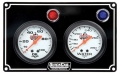 QUICKCAR RACING PRODUCTS QRP61-6701 Black 2 Gauge Panel OP/WT 61-6701