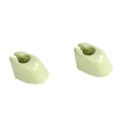 EMPI 00-4429-0 Sun Visor Clips, Fits Beetle 65-67, Bus 68-79, Ivory, Pair