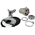 EMPI 00-9450-0 Chrome Alternator Kit Conversion Kit, 55 Amp, for Type 1 VW