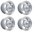 Appletree Automotive 00-9747-4 EMPI Dish Wheels 5.5 Wide, Fits 5 on 205mm