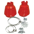 EMPI 00-9971-0 Swing Axle Boot, Red, for Beetle & Ghia 48-68, Pair