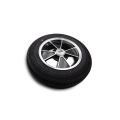 EMPI 10-2005-0 Wheel Tire Combo, BRM Black Polished, Staggered Set