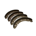 Foreign Parts Distributors 113-609-537B Rear Brake Shoes, for Swing Axle, Beetle & Ghia 58-64