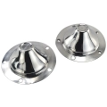 EMPI 18-1115-0 Center Cap, Fits 5 On 205 Rim, Polished Aluminum, Pair