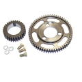 EMPI 21-2514-0 Straight Cut Cam Gear Kit, Steel Gears, Fits VW