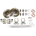 EMPI 22-2905-0 Disc Brake Kit, 5 On 205, with Emergency Brakes, 58-67 Swing