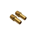 EMPI 3020 Barbed Fittings, 3/8 Npt with 1/2 Barbed End, 2 Pack