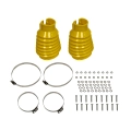 EMPI 5049-10 Swing Axle Boot Kit, Yellow, For Beetle & Ghia 48-68, Pair