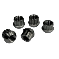 EMPI 70-2881-0 Alloy Lug Nuts, Black 12mm - 1.5, 12 Point 60 degree seat