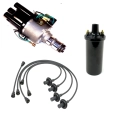 Appletree Automotive A3408 Ripper Jr. Ignition Kit, with Point Style Distributor Black