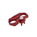 EMPI JC45760 JayCee Billet IDF/HPMX Top Plate, Red