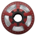 EMPI JC86120 JayCee Billet 5 Inch Street Pulley, Red