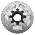 EMPI JC86150 JayCee Billet 5 Inch Street Pulley, Silver