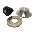 EMPI JC86290 JayCee Broached Pulley Bolt, For Beetle, Silver