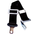 Latest Rage TIGER2C 2 Crotch Strap, Black, Fits All Duck Bill Style Belts