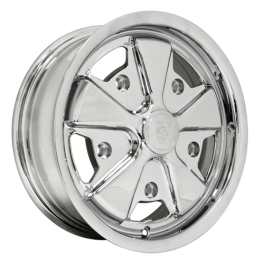 911 Alloy Wheel, All Chrome, 5.5 Wide, 5 on 205mm