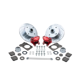 Disc Brake Kit, 4 On 130mm, For Super Beetle Wilwood RED