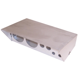 Switch Box, 9 Inch Wide with Holes