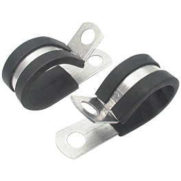 ALLSTAR PERFORMANCE ALL18303 Aluminum Line Clamps 1/2in 10pk ALL18303