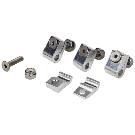 2pc Aluminum Line Clamps 3/16in 4pk ALL18320