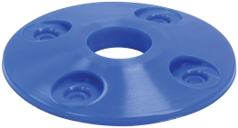 ALLSTAR PERFORMANCE ALL18433 Scuff Plate Plastic Blue 4pk ALL18433