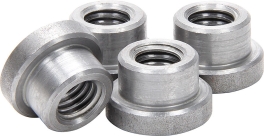 ALLSTAR PERFORMANCE ALL18551 Weld On Nuts 1/2-13 Short 4pk ALL18551