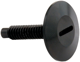 ALLSTAR PERFORMANCE ALL18647 Body Stud with Slot 1in Aluminum Black 10pk ALL18647