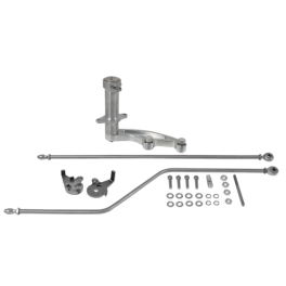 JayCee Twist Style Billet Street Linkage, Silver