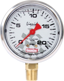 QUICKCAR RACING PRODUCTS QRP56-0021 0-20 PSI Liquid Filled Tire Gauge Head 56-0021