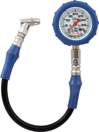 0-40 PSI Glow in the Dark Tire Pressure Gauge 56-042