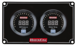 QUICKCAR RACING PRODUCTS QRP67-2001 Digital 2 Gauge Panel OP/WT 67-2001