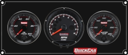 Redline 2-1 Gauge Panel OP/WTw/ Recall Tach 69-2031