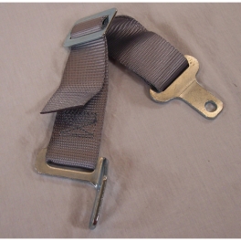 2 Crotch Strap, Grey, Fits All Duck Bill Style Belts