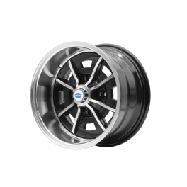 Sprintstar Wheel, Black with Polished Spoke 15x8