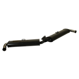 Dual Quiet Muffler, for Premium Exhaust Type 1 Beetle VW