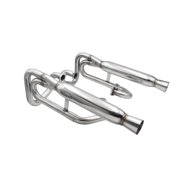 EMPI 00-3372-0 Dual Exhaust, Stainless Steel