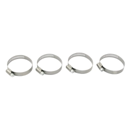 Stainless Heater Hose Clamps, Pack Of 4