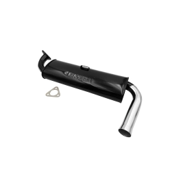 EMPI 2543 Single Quiet Muffler, with Chrome Tip, for Type 3