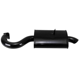 EMPI 2560-20 Phat Boy Muffler, Raw, for 3 Bolt Header