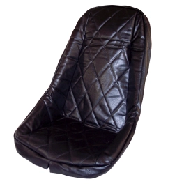 Low Back Cover, Diamond, Fits Fiberglass & Impact Seat Shel