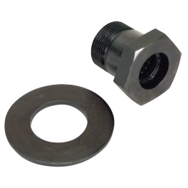 Flywheel Gland Nut & Washer, Chromoly, 36mm