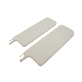 Sun Visors, Fits Beetle Convertable 65-72, Ivory, Pair