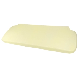 Foam Pad, Rear Seat Base, Fits Beetle 56-79, Each