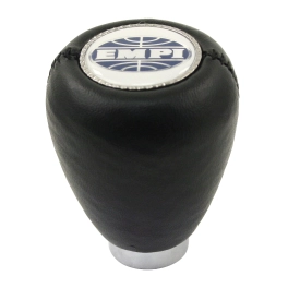 EMPI 00-4540-0 Shift Knob, with EMPI Logo, Fits 7, 10 & 12mm Thread, Black