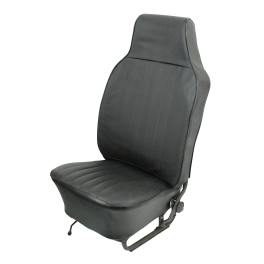 Vinyl Seat Cover, Front & Rear Set, Fits Beetle 70-72, Black