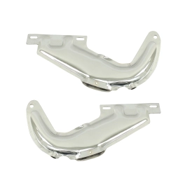 EMPI 00-8660-0 Hood Hinge, for Beetle, Chrome, Sold As Pair