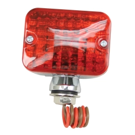 EMPI 3533-13 Mini Tail Light, Red, Dual Function, Each